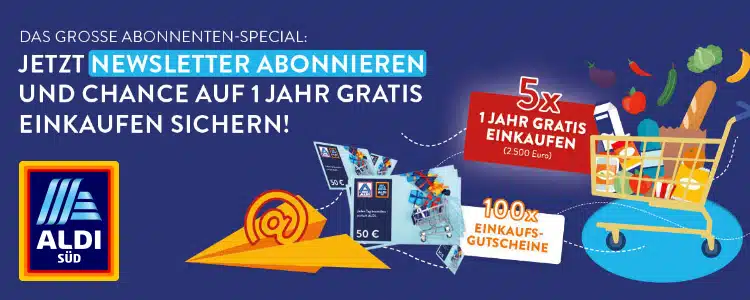 Aldi S D Gewinnspiel Jahr Gratis Einkaufen