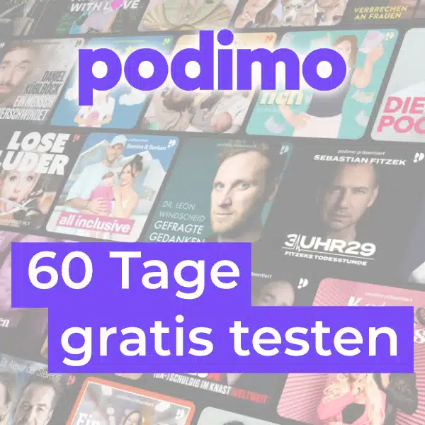 Limitiertes Angebot bei Podimo 60 Tage Hörbücher und Podcasts gratis