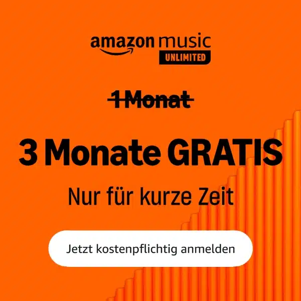 Amazon Music Unlimited Testen Jetzt 3 Monate Gratis Sichern