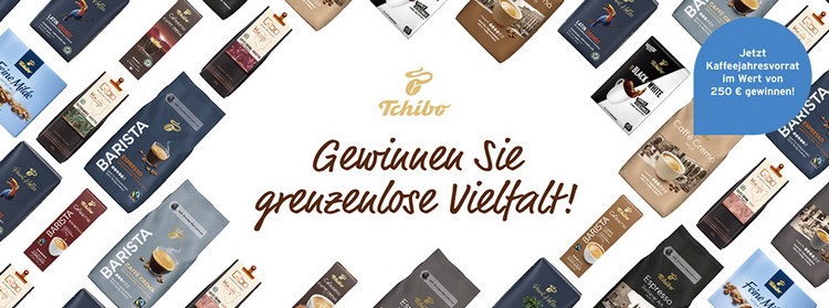 Tchibo Gewinnspiel Chance Auf Kaffee Im Wert Von 250 Sichern