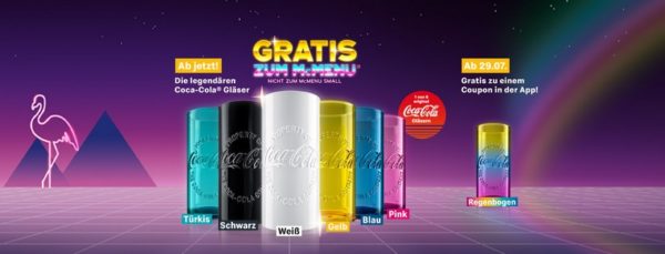 🍟 McDonald's Gläser 2019 jetzt Coca ColaGläser abstauben