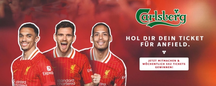 Carlsberg Gewinnspiel Liverpool