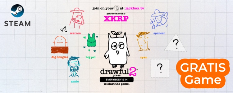 Drawful 2 gratis bei Steam