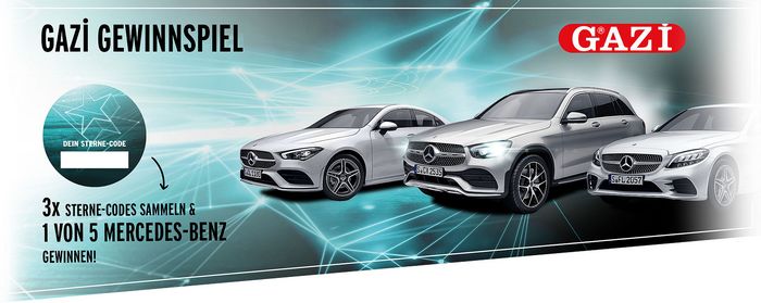 Gazi Gewinnspiel Chance Auf Mercedes Benz Sichern