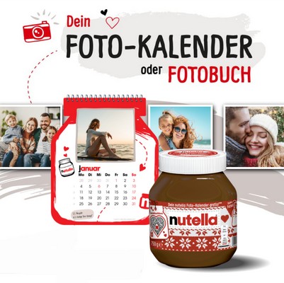 Gratis Fotokalender 21 Oder Fotobuch Von Nutella