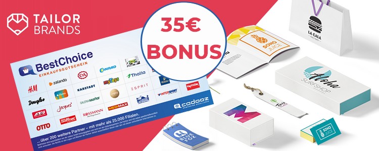 Tailor Brands Bonus-Deal