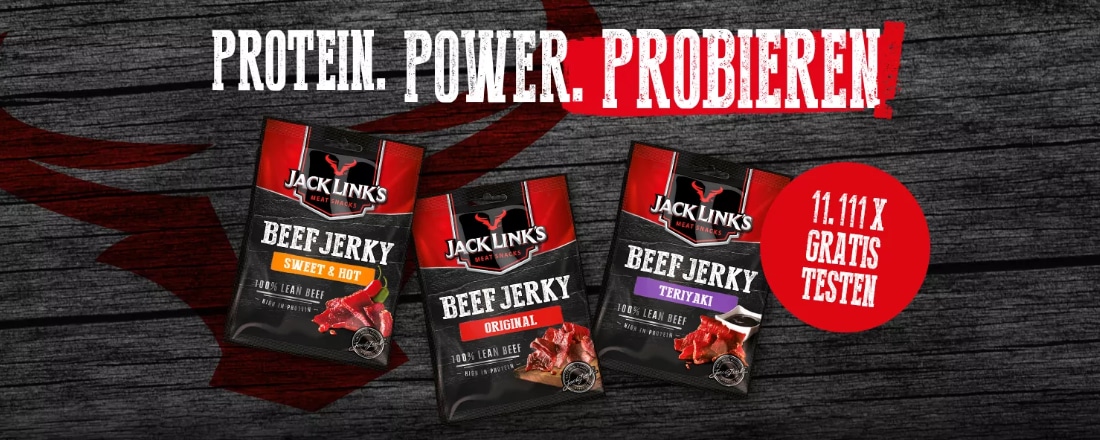 Beef Jerky gratis testen