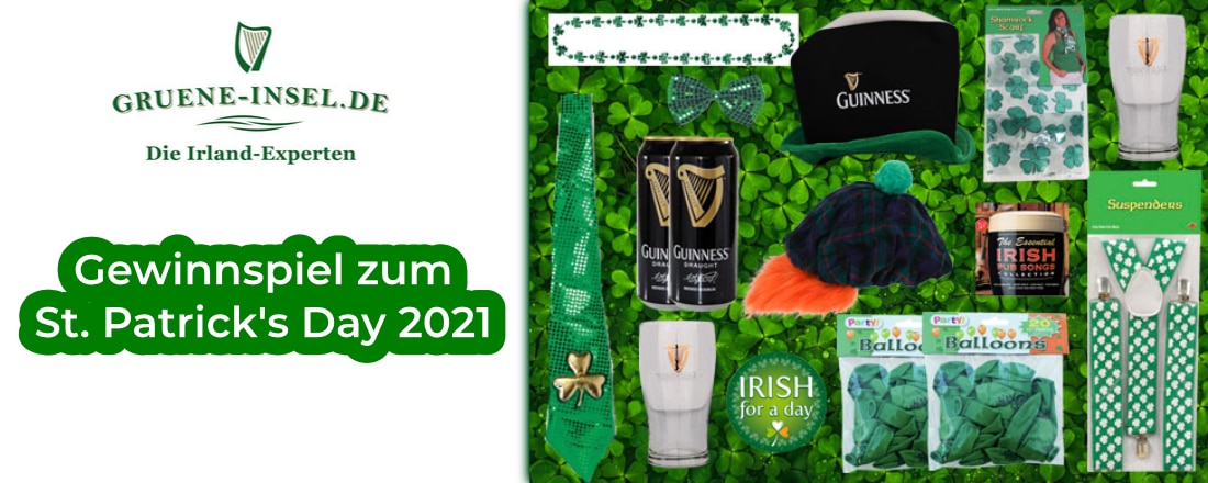 Gewinnspiel zum St. Patricks Day