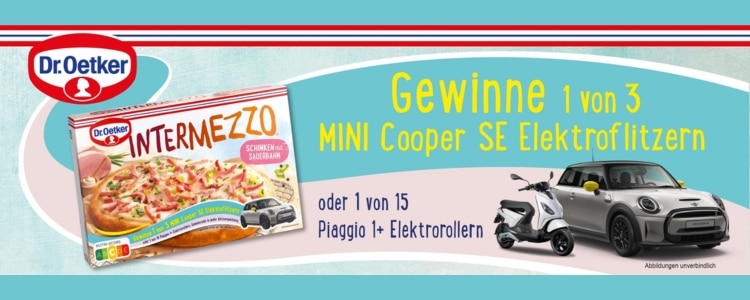 Intermezzo kaufen & gewinnen MINI Cooper Elektroroller oder