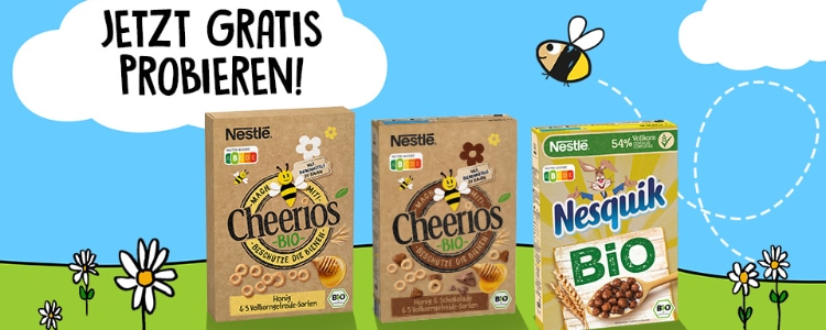 Nequik Cheerios gratis testen