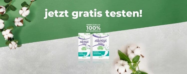 Always Slipeinlagen gratis