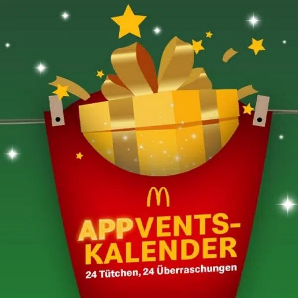 McDonalds Adventskalender Tägliche Coupons und unglaubliche Preise