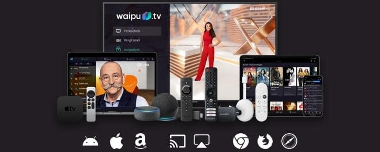 waipu tv kostenlos: Live-TV am PC, Smart-TV oder am Handy