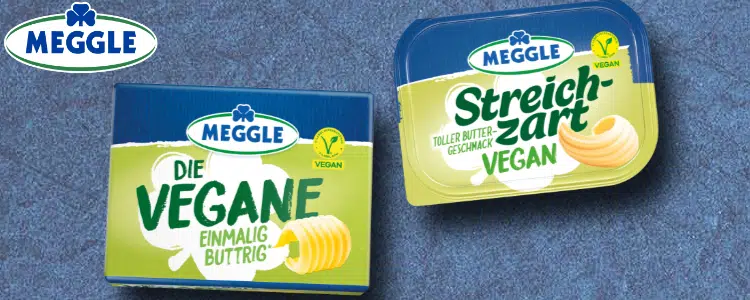 Meggle streichzart; vegane Butter-Alternative