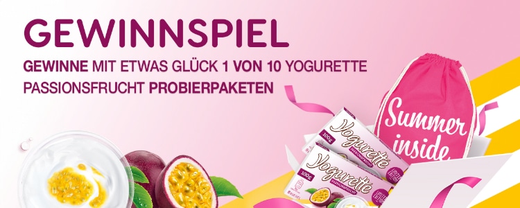 Yogurette Gewinnspiel