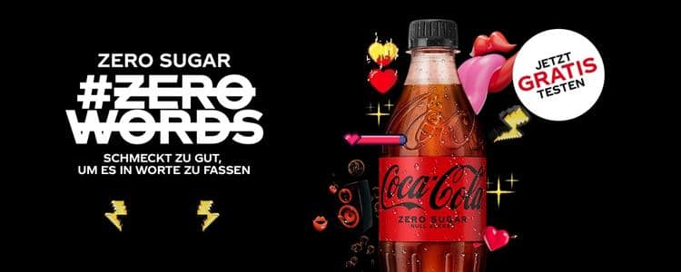 Coke Zero kostenlos testen