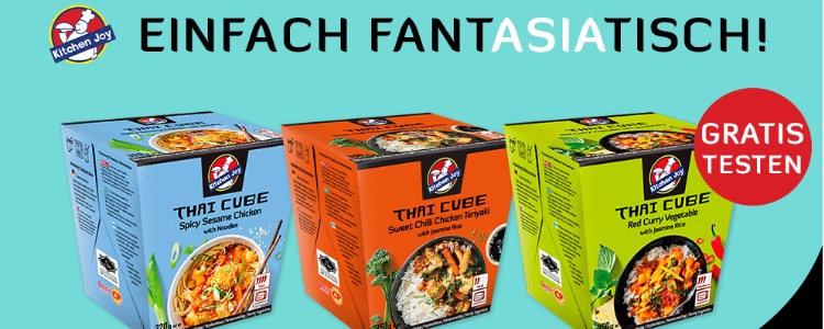 Kitchen Joy Thai Cube gratis testen: Geld-zurück-Aktion