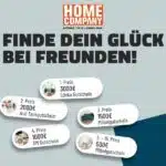 Home Company Gewinnspiel Gutscheine gewinnen