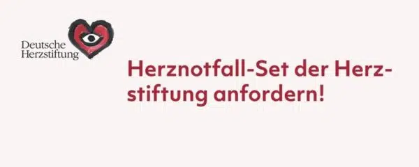 Kostenloses Herznotfall-Set Bei Der Deutschen Herzstiftung Bestellen