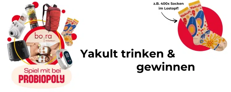 Yakult-Gewinnspiel