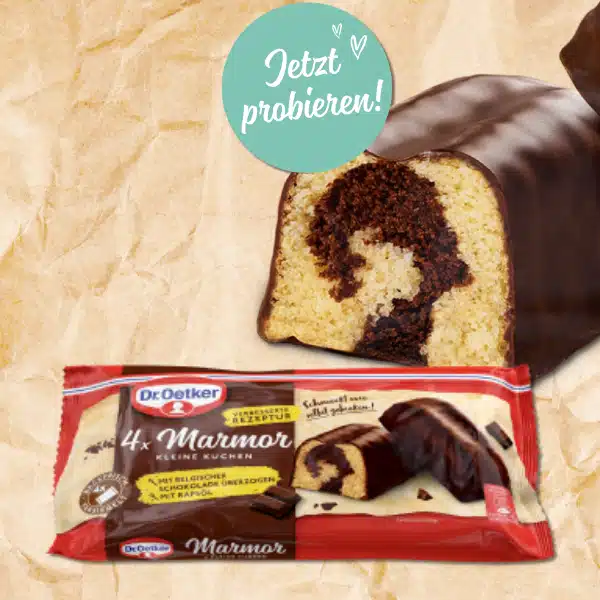 Dr. Oetker kleine Rührkuchen gratis testen (bei Unzufriedenheit)