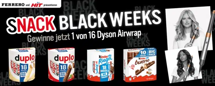 Ferrero Gewinnspiel; Dyson Airwrap gewinnen