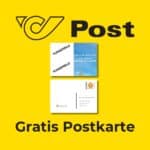 Gratis Postkarte mit österreichischer Post versenden