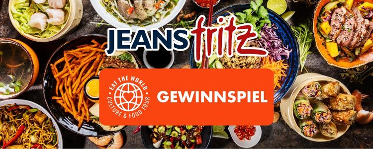 Jeans Fritz Gewinnspiel Eat the World Tour