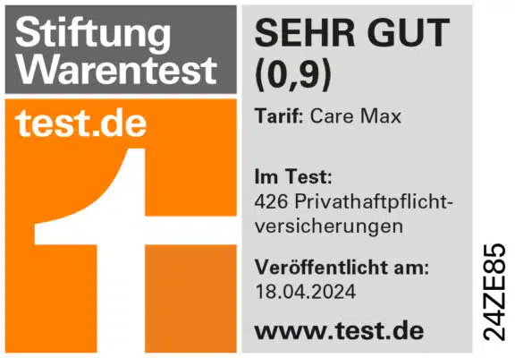 Stiftung Warentest; Sehr gut