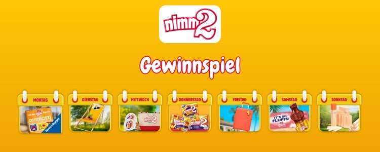 nimm2-Gewinnspiel 2024 Der Sommer lacht