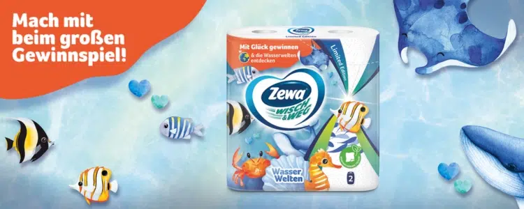 Zewa Gewinnspiel Wasserwelten 2025