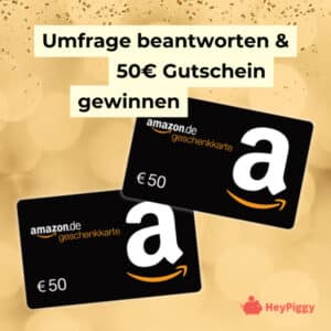 50€ Amazon-Gutschein gewinnen