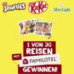 Smarties-Gewinnspiel: Familotel-Reise gewinnen