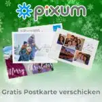 Pixum Postkarte gratis versenden Weihnachten