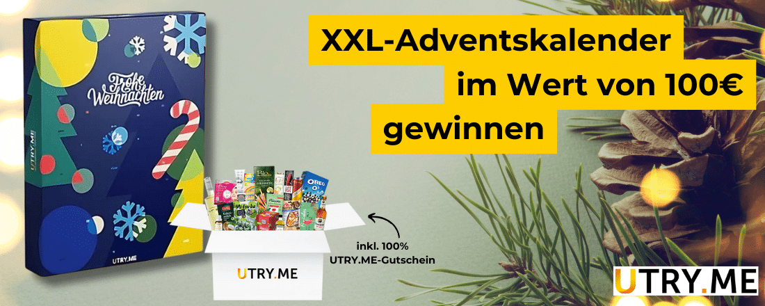 XXL-Adventskalender von UTRY.ME gewinnen