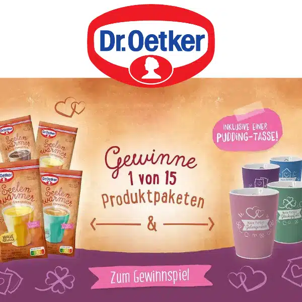 Dr Oetker Gewinnspiel Seelenw Rmer Paket Abr Umen