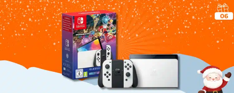 Nintendo Switch an Adventskalender-Tag 6 gewinnen