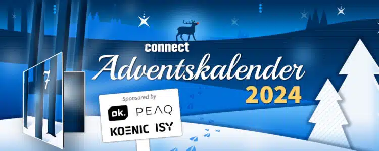 Adventskalender-Gewinnspiel von connect 2024