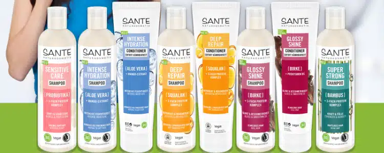 Sante Shampoo & Conditioner in unterschiedlichen Sorten