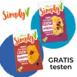 Simply V gratis testen; Scheiben; 1.333 Tester pro Woche