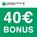 Consors Bonus-Deal 40€