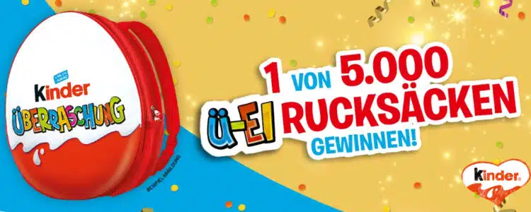 kinder Überraschung Gewinnspiel