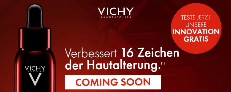 Vichy Proben; Serum gegen Hautalterung