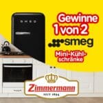 Zimmermann-Gewinnspiel Mini-Kühlschränken von Smeg