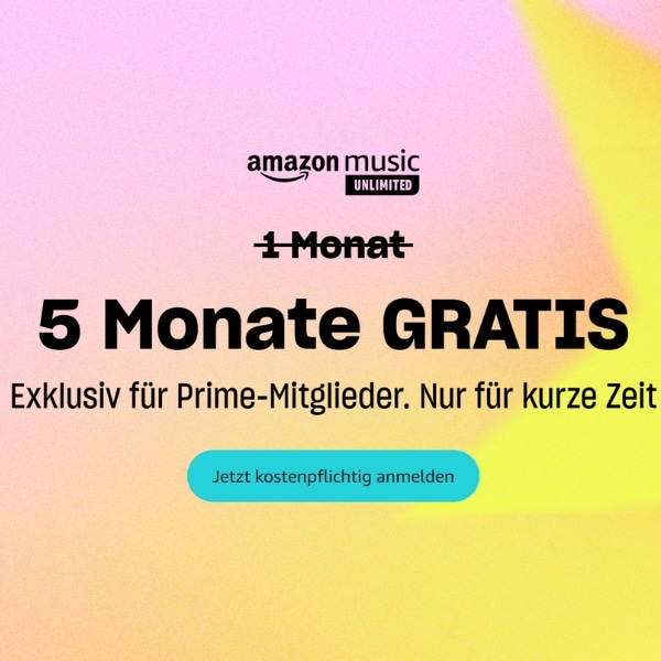 Gratis 5 Monate Amazon Music