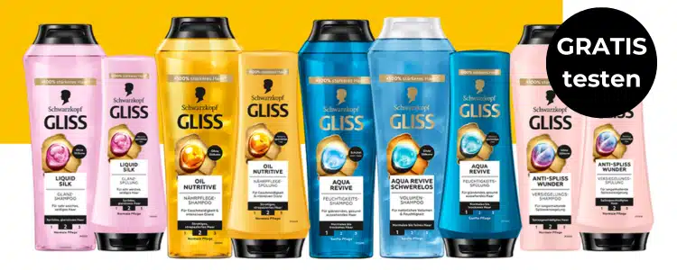 Shampoos und Spülungen von Gliss