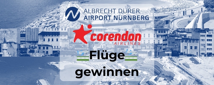 Albrecht Dürer Airport Nürnberg Gewinnspiel Corendon