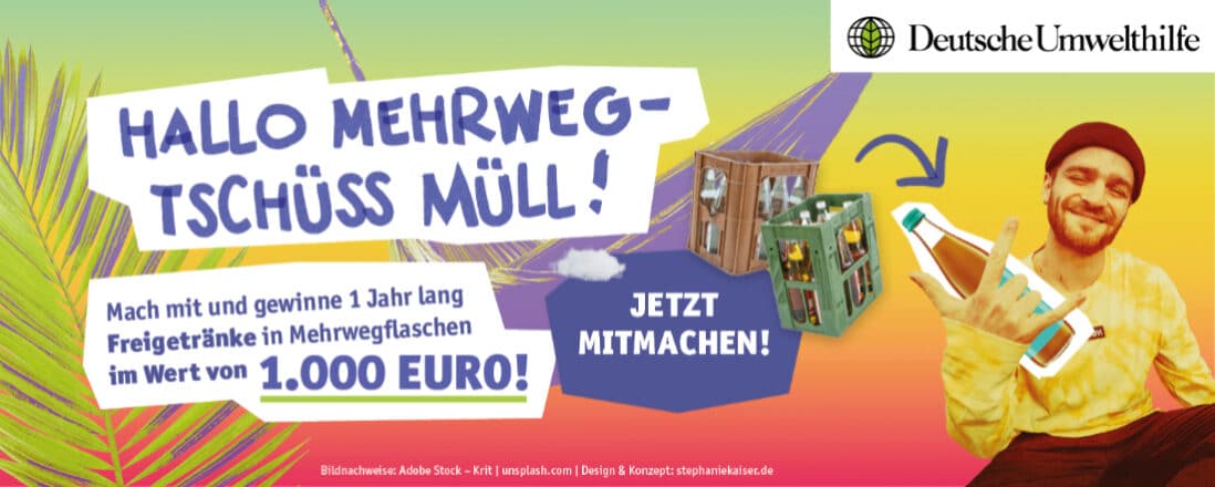 Deutsche Umwelthilfe-Gewinnspiel