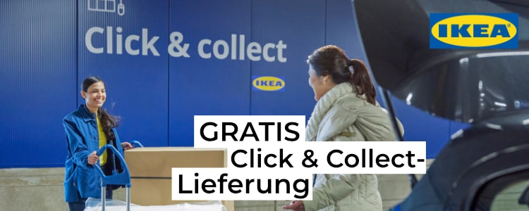 Click & Collect-Lieferung gratis bei IKEA