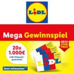 1.000€ Gutschein bei Lidl gewinnen